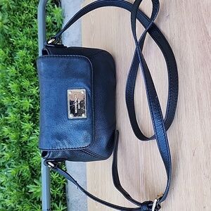 Authentic Michael Kors mini black crossbody